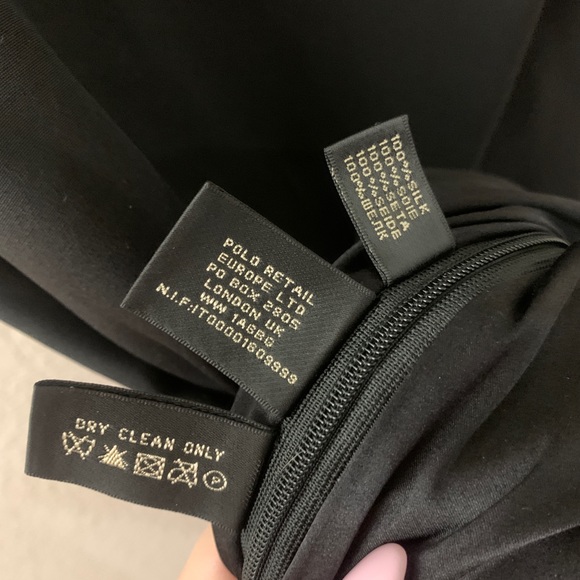 Ralph Lauren Black Label Sleeveless Silk Dress - Picture 10 of 11